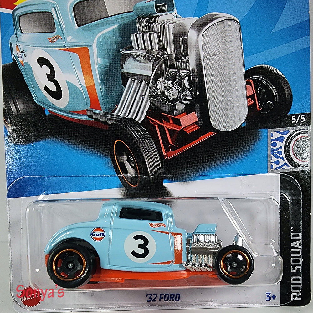 Hot Wheels 32 Ford Gulf 2022 Sonya s Diecast