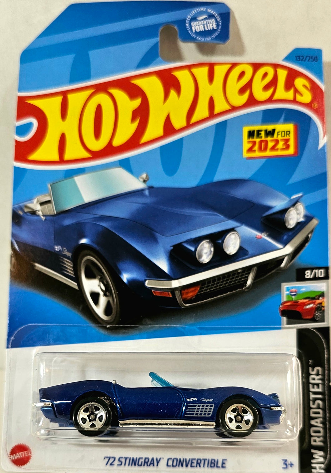 Hot Wheels 72 Stingray Convertible