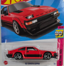 Load image into Gallery viewer, Hot Wheels Red 82 Toyota Supra 2023
