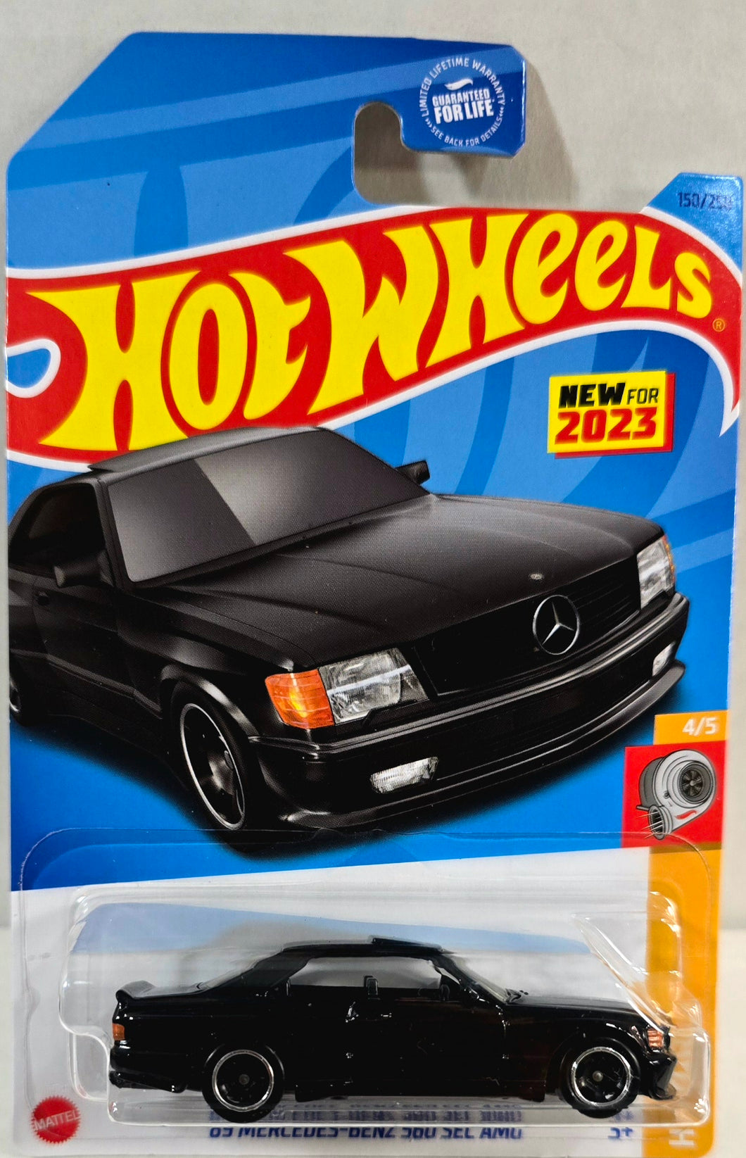 Hot Wheels 89 Mercedes-Benz 560 SEC AMG

