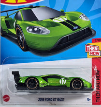 Load image into Gallery viewer, Hot Wheels Green 2016 Ford GT Race 2024
