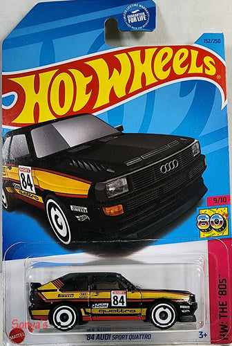 Hot Wheels 84 Audi Sport Quattro