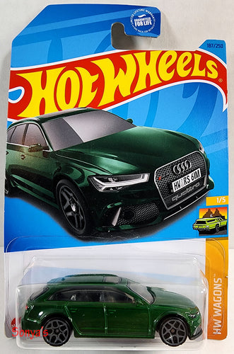 Hot Wheels 17 Audi RS 6 Avant