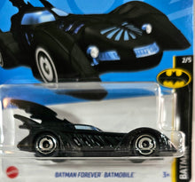 Load image into Gallery viewer, Hot Wheels Black Batman Forever Batmobile 2023
