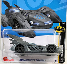 Load image into Gallery viewer, Hot Wheels Gray Batman Forever Batmobile 2023

