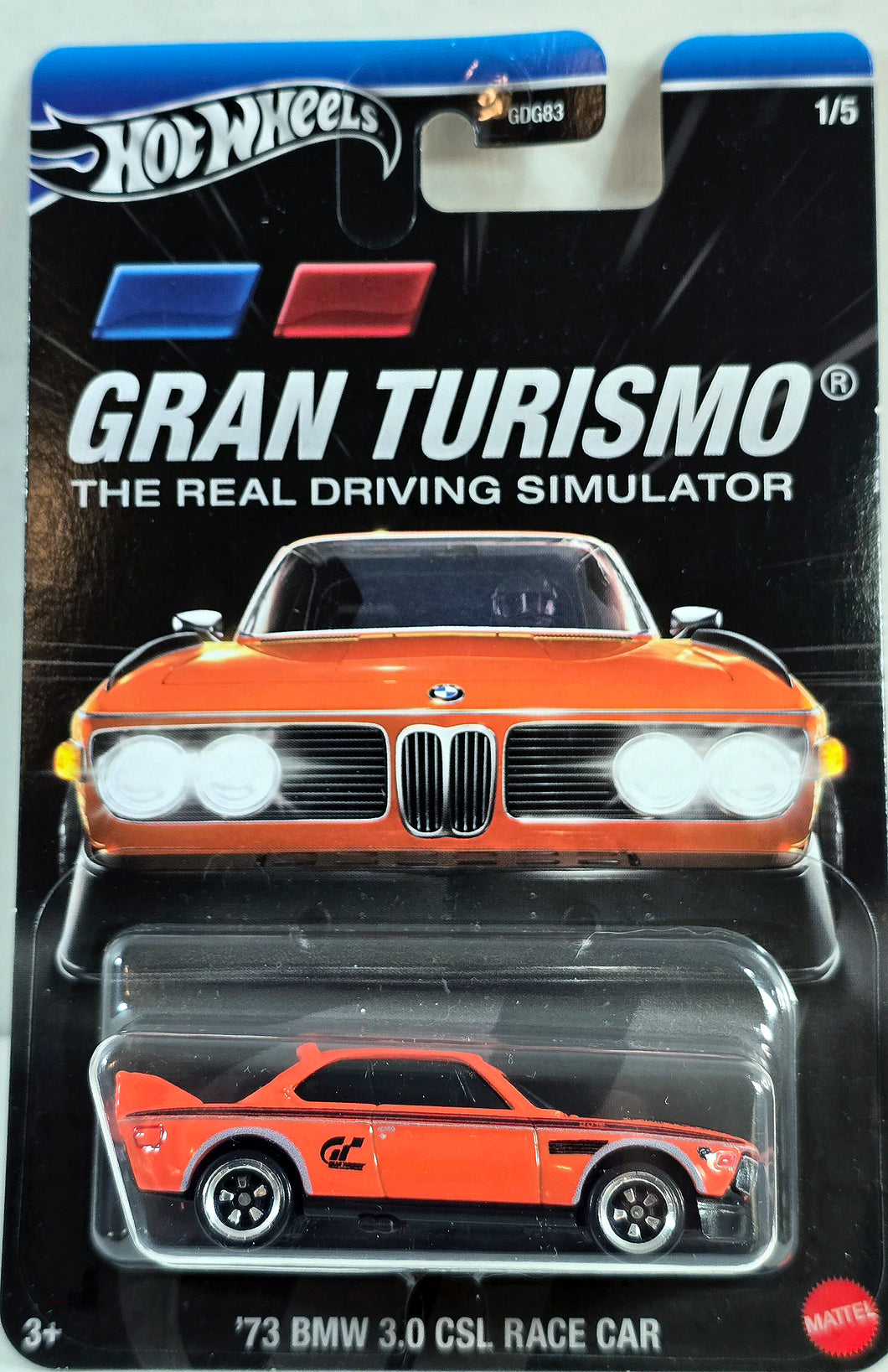 Hot Wheels Gran Turismo 73 BMW 3.0 CSL Race Car