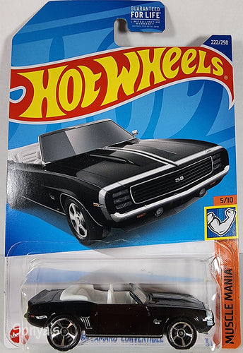 Hot Wheels 69 Camaro Convertible