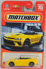 Load image into Gallery viewer, Matchbox 16 Chevy Camaro Convertible


