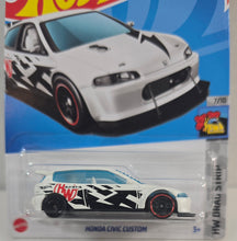 Load image into Gallery viewer, Hot Wheels White Honda Civic Custom 2023
