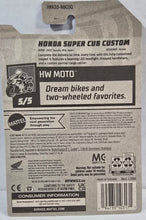 Load image into Gallery viewer, Hot Wheels Blue Honda Super Cub Custom 2023
