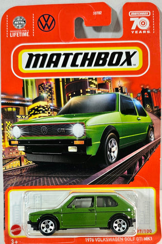 Matchbox 1976 Volkswagen Golf MK1