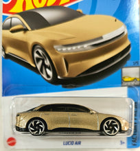 Load image into Gallery viewer, Hot Wheels Eureka Gold Lucid Air 2023
