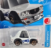 Load image into Gallery viewer, Hot Wheels White Mazda RX-3 2024
