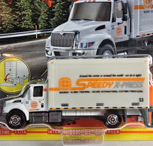 Load image into Gallery viewer, Matchbox Real Working Rigs White International MV Box Truck 2025
