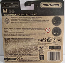 Load image into Gallery viewer, Matchbox Real Working Rigs White International MV Box Truck 2025
