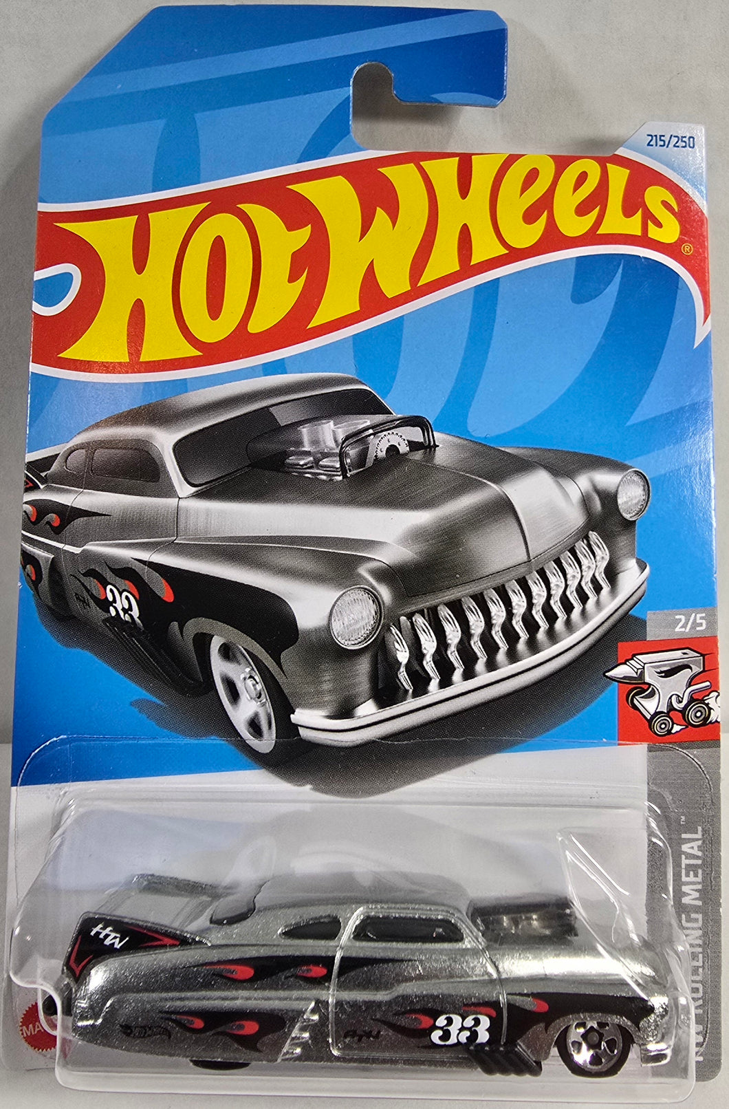 Hot Wheels Silver 49 Drag Merc 2025