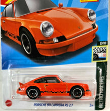 Load image into Gallery viewer, Hot Wheels Orange Porsche 911 Carrera RS 2.7 2023
