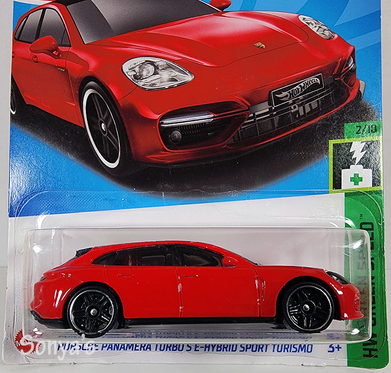 Hot Wheels Red Porsche Panamera Turbo S E Hybrid Sport Turismo 2023 Sonya s Diecast