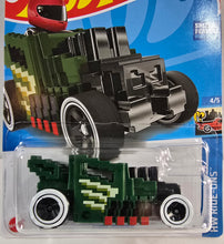 Load image into Gallery viewer, Hot Wheels dark green Pixel Shaker Treasure Hunt  2022
