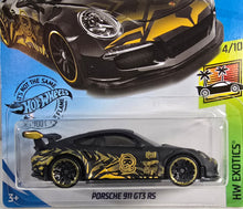 Load image into Gallery viewer, Hot Wheels Black  Porsche 911 GT3 RS 2020 misc
