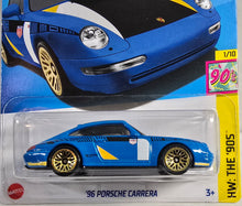 Load image into Gallery viewer, Hot Wheels Blue 96 Porsche Carerra 2025
