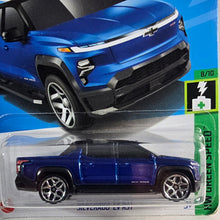 Load image into Gallery viewer, Hot Wheels Blue Silverado EV RST 2024
