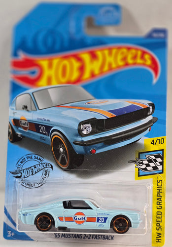 Hot Wheels 65 Mustang 2+2 Fastback
