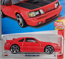 Load image into Gallery viewer, Hot Wheels Red 94 Mustang SVO 2024
