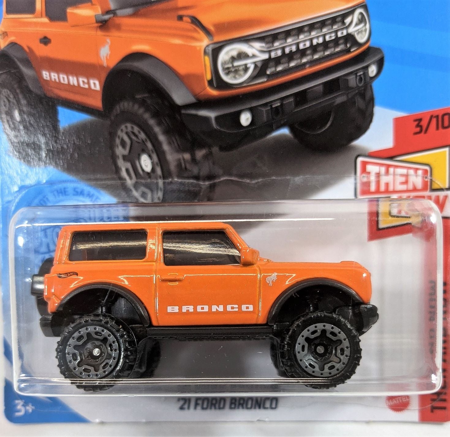 Hot Wheels Orange 21 Ford Bronco 2021 – Sonya's Diecast