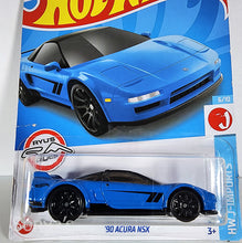 Load image into Gallery viewer, Hot Wheels Blue 90 Acura NSX 2022
