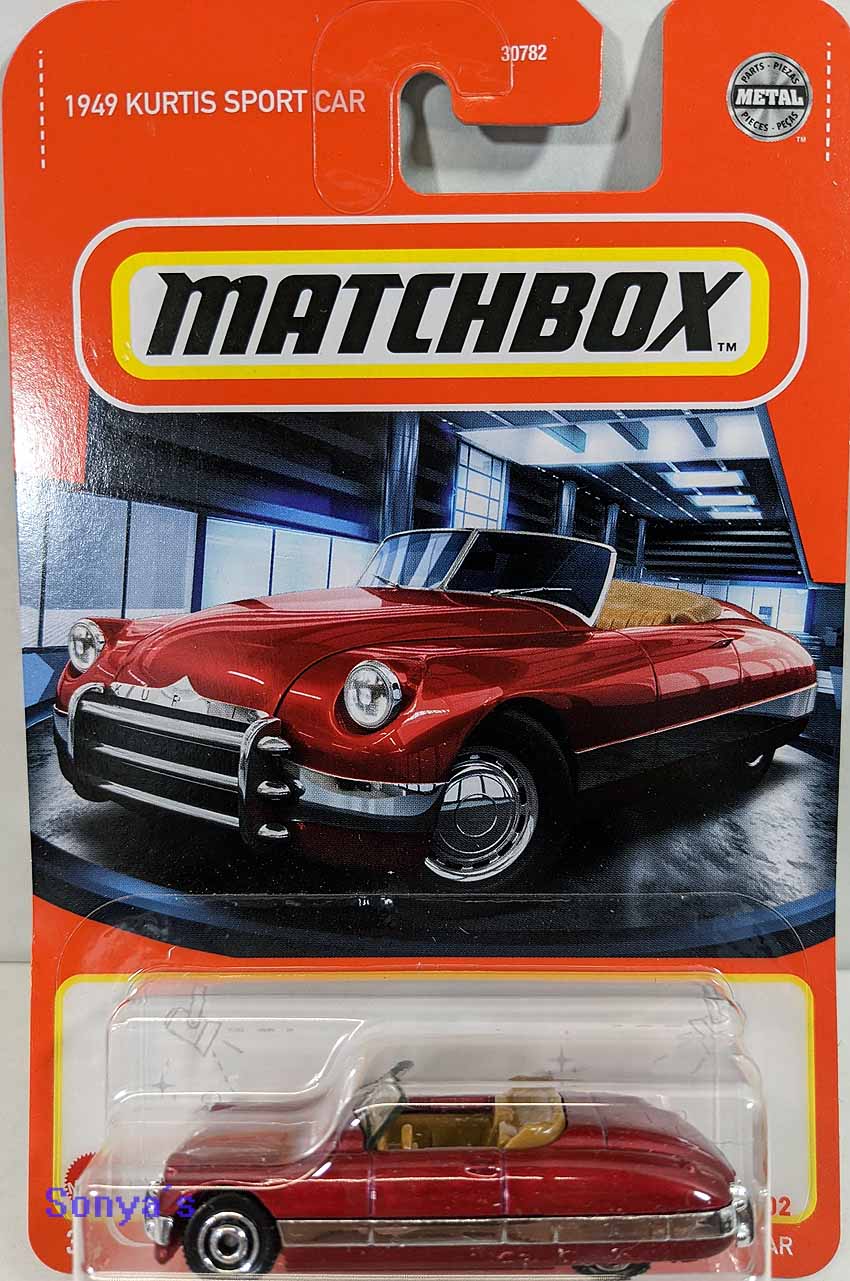 Matchbox 1949 Kurtis Sport Car