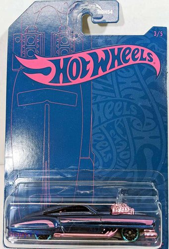 Hot Wheels Satin Blue and Pink Evil Twin